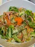 สลัดปูอัด ไข่กุ้ง