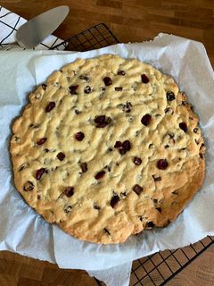 Une photo de ☆Cookie Géant aux Cranberries☆