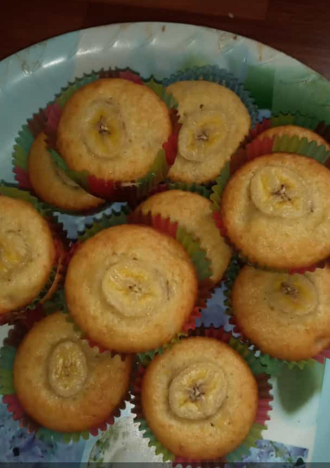 Una foto de Muffin de banana