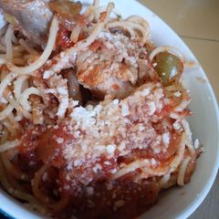A picture of Chicken Cacciatore.