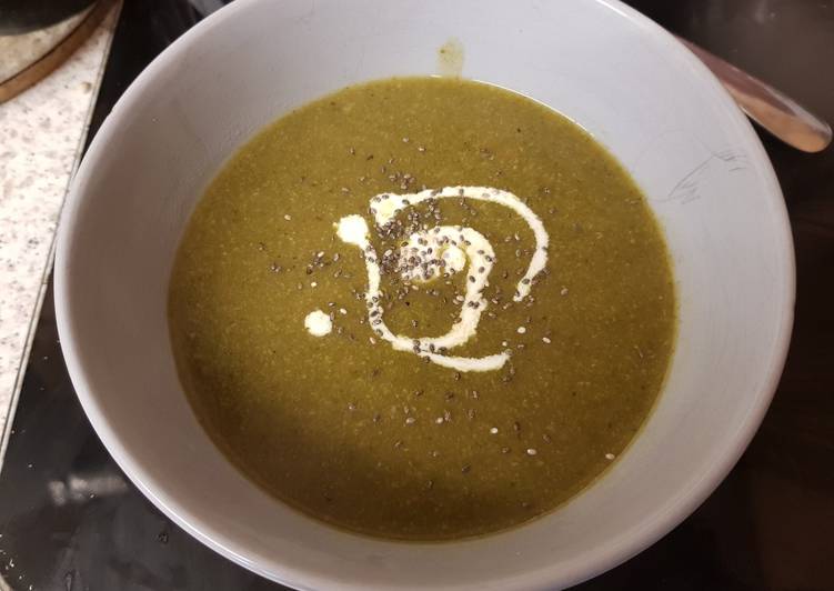 My Leek Spinach & Veg Soup. π