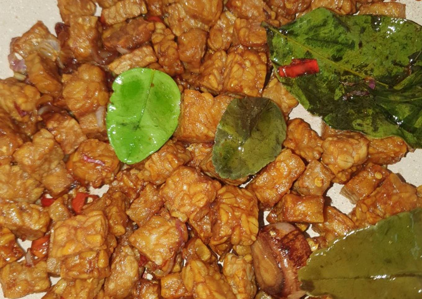 Tempe kering kecap by Vickazizan