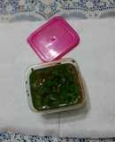 Salsa picante de hierbas frescas y ají de la mala palabra