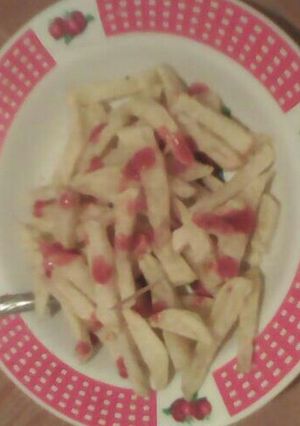 A picture of Homemade Chips.