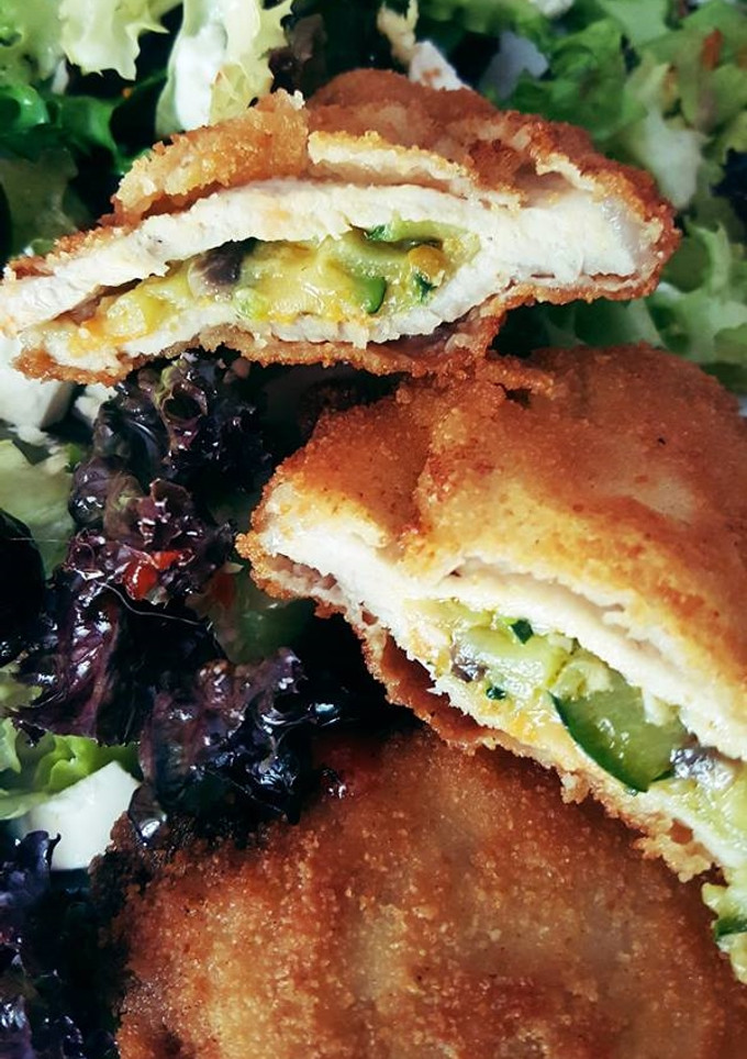Una foto de Libritos de lomo rellenos de verdura