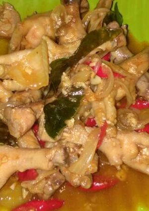 Foto resep Ceker ayam pedas manis
