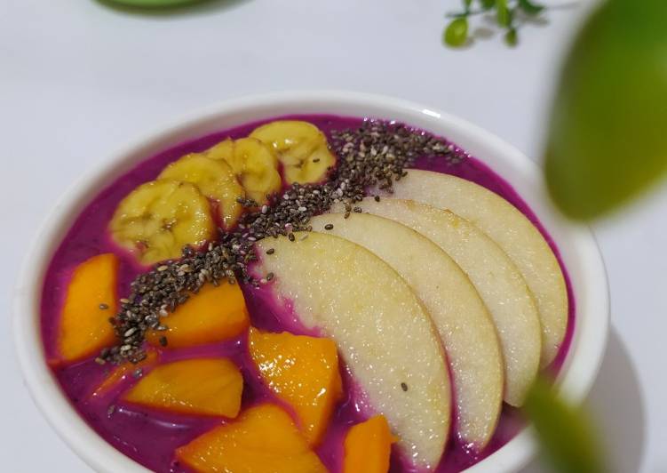 Rahasia Memasak Smoothie Bowl Dragon Fruit Yang Enak