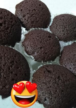 عکسی از دستور کاپ کیک شکلاتی