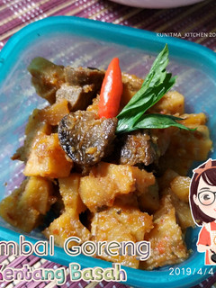 Foto resep Sambel Goreng Kentang Basah