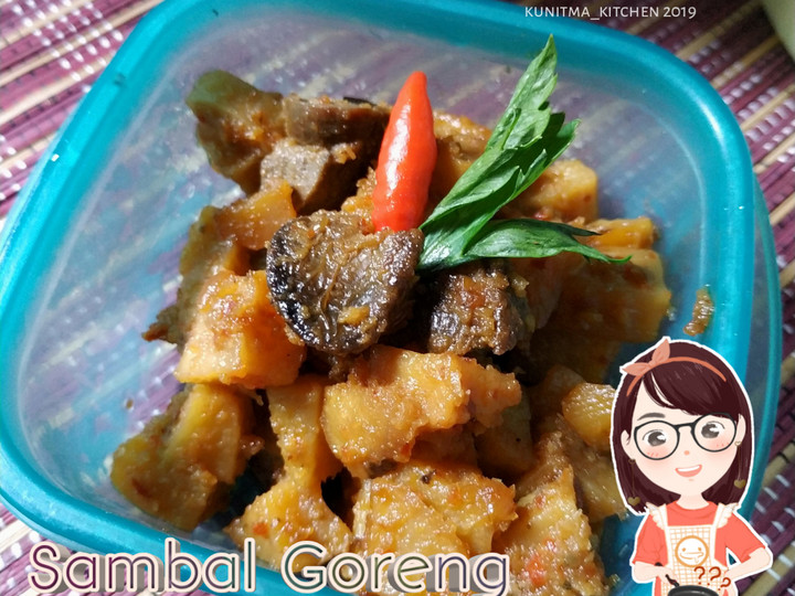 Langkah Mudah untuk Membuat Sambel Goreng Kentang Basah, Sempurna