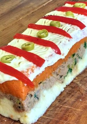 Una foto de Terrina de atún sin horno