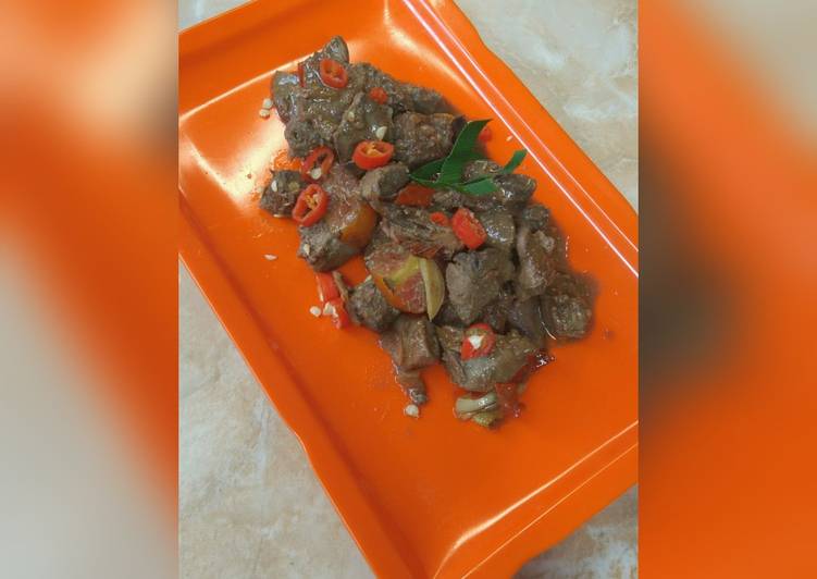 Resep Oseng Hati Ayam Lezat
