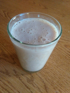 Una foto de Licuado de banana y avena
