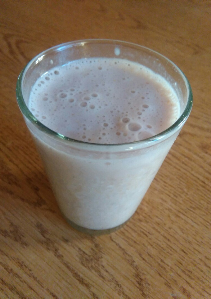 Una foto de Licuado de banana y avena