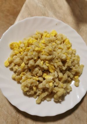Tojásos nokedli recept fotója