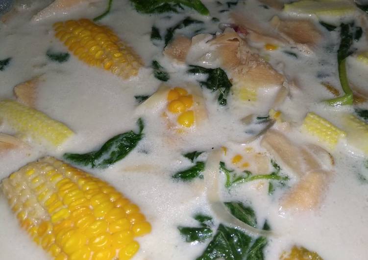 Langkah Membuat Gangan Rabung manis, Bikin Ngiler