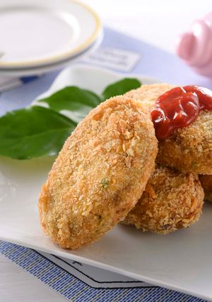 咖哩可樂餅【咖哩女王】 的食譜成品照片