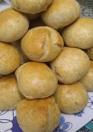 Una foto de Pancitos con harina integral y común