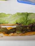 Pepito con lechuga