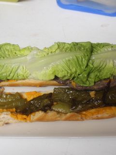 Una foto de Pepito con lechuga