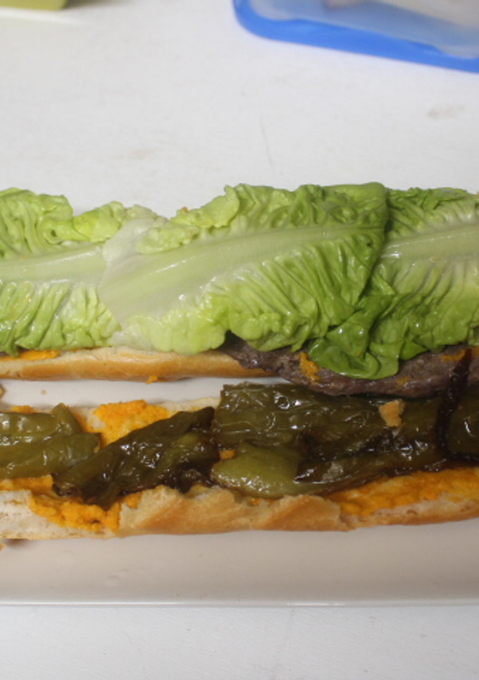 Una foto de Pepito con lechuga
