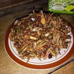 รูปของ Teri bumbu srundeng pedas manis