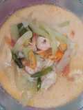 Sayur markisa udang pedas gurih