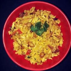 A picture of Puffed Rice Poha.