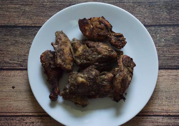 Resep Chicken tandori tanpa pewarna merah yang simpel