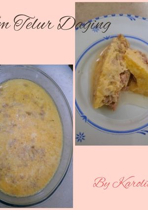 Foto resep Tim Telur Daging Cincang