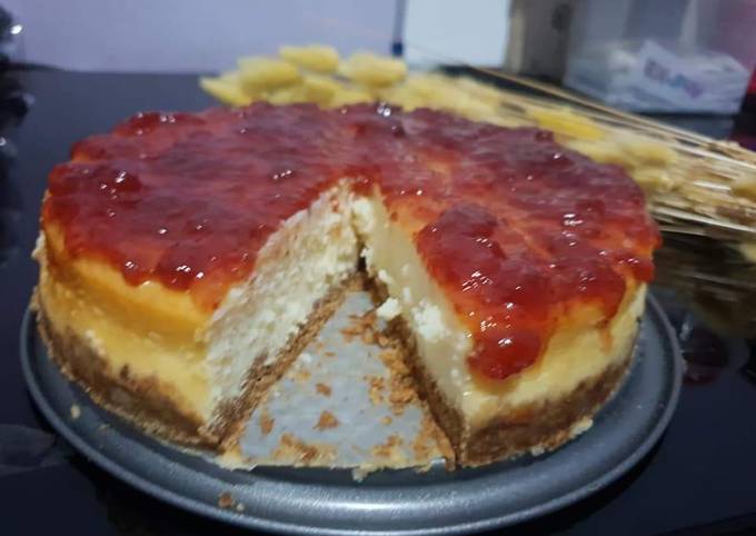 Cheesecake baked