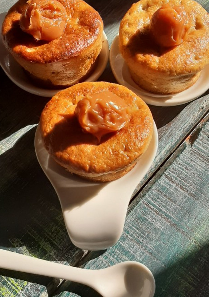 Una foto de Budín húmedo de banana