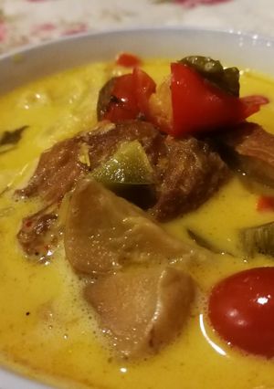 รูปของ แกงเผ็ดเป็ดย่าง(เจ)​