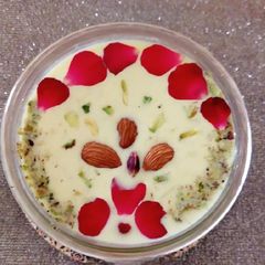 A picture of SHARAD PURNIMA SPECIAL DUDH PAUA - SWEET MILK & FLATTENED RICE.