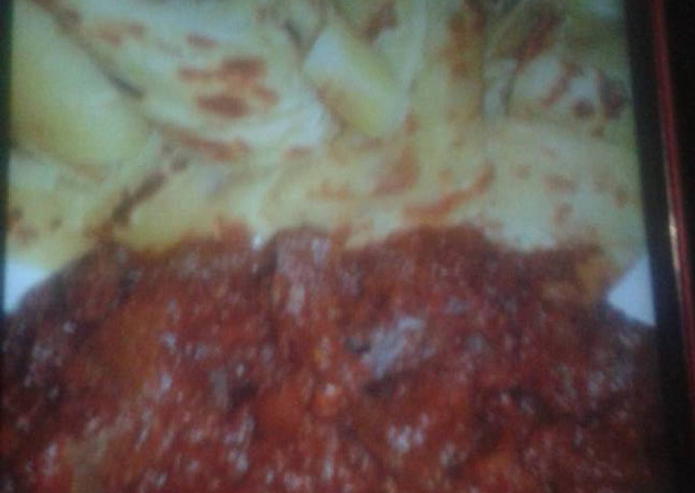Chapati and beef stew