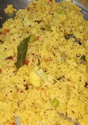 A picture of Veg pulao.