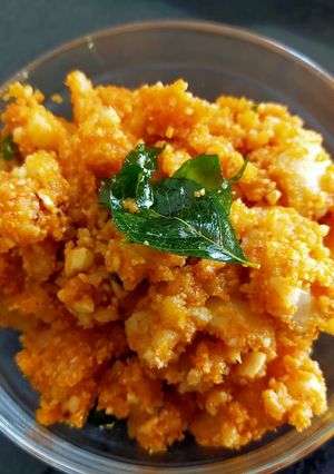 A picture of Potato Khichdi (Ekadashi Fasting Special).