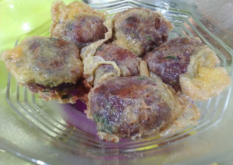 Resep Perkedel kentang ubi ungu Anti Gagal