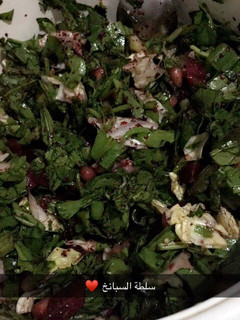 صورة لوصفة سلطة السبانخ 🥗❤️