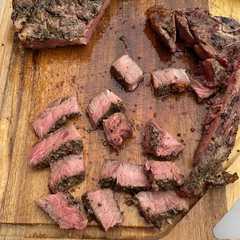 Una foto de T-bone para picar