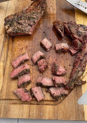 Una foto de T-bone para picar