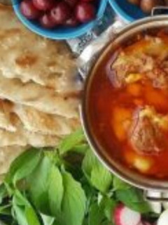 عکسی از دستور آبگوشت