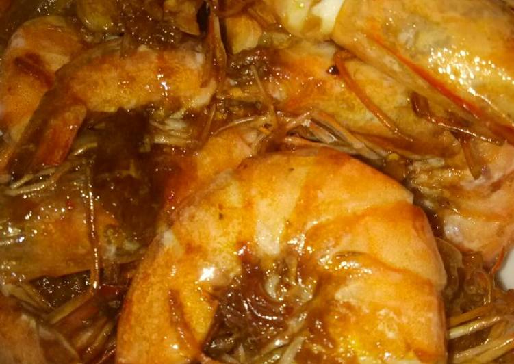 Udang Mentega Saus Tiram