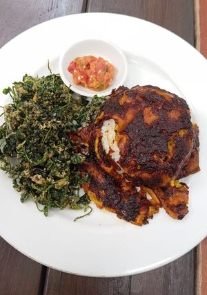 Foto resep Tolur Bakar Lauk Jukut Krispi