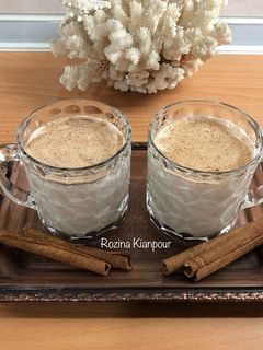 عکسی از دستور شیر دارچین گرم