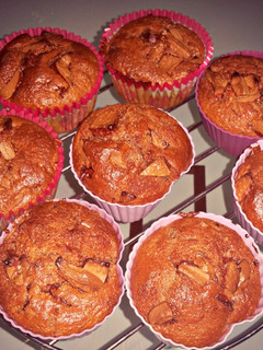 Una foto de Muffins de chocolate tipo Starbucks