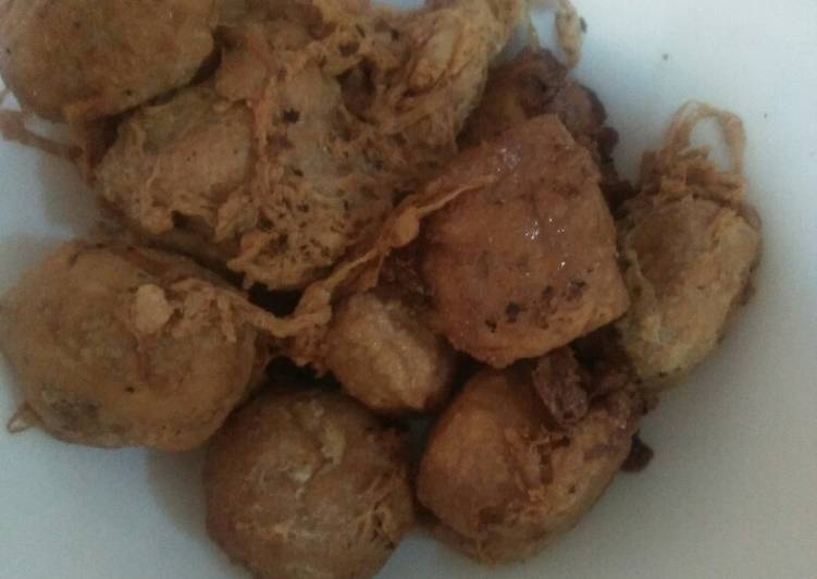 Resep Tahu bakso bungkus telor ayam | Cara Masak Tahu bakso bungkus telor ayam Yang Paling Enak