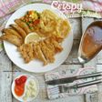 Crispy Chicken Steak with Brown Sauce