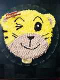 Pineapple flavour teddy cake