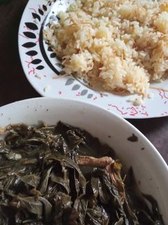 صورة لوصفة ملوخية ورز